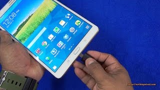 Does the Galaxy Tab S 8.4 inch support USB OTG?