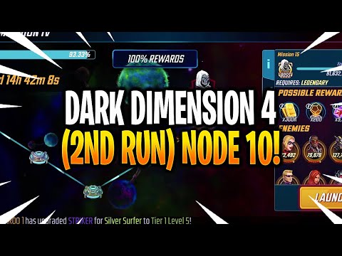 Dark Dimension 4 (2nd Run) - Node 10 - MARVEL Strike Force - MSF