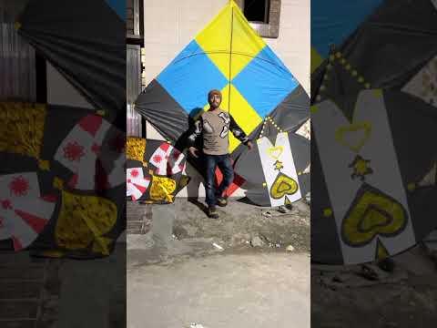 World Biggest Kite 🪁 || 12 Feet Kite 😱 || Jeeta Kite Store 🤩 #kite #patang #kites