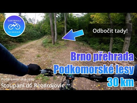 Elektrokolo - cyklotrasa Podzimní lesy - Rozdrojovice Jinačovice