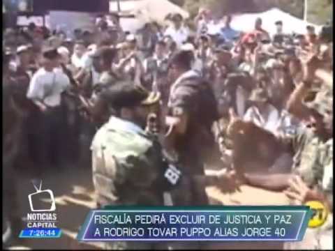Fiscalía pedirá excluir de Justicia y Paz a Rodrigo Tovar Pupo, alias Jorge 40