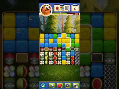 toon blast level 7768 Hard Level puzzle game