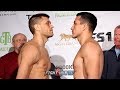 SERGIY DEREVYANCHENKO VS. JACK CULCAY - FULL WEIGH IN AND FACE OFF VIDEO