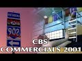 CBS Commercials 2001 Part 1