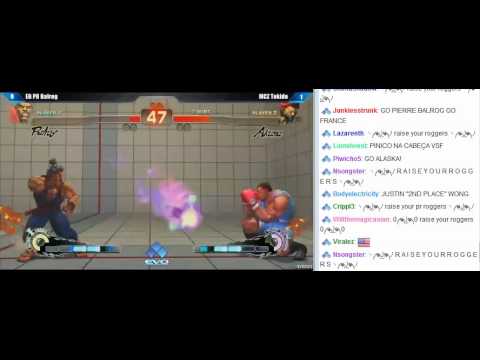 EVO SS4AE 2013 Winners semi Fainal EG PR Balrog vs MCZ Tokido