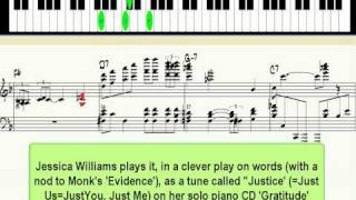 'Just You, Just Me' - jazz piano lesson (advanced)
