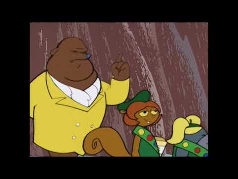 Super Secret Secret Squirrel - Goldflipper (1993, Clip)