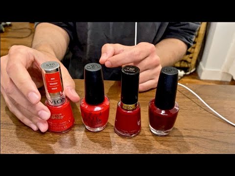 ASMR Relaxing Soothing Manicure Whispered