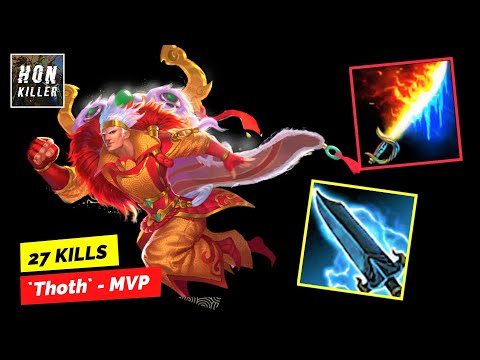 HoN Corrupted Disciple DAWNBRINGER with NULLFIRE BLADE - MVP