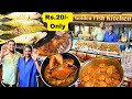 Couple Selling Seafood Non Veg On Street Cart Authentic Agri Food Surmai Pomfret Prawns