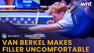 Teenager Van Berkel pushes Filler to the BRINK! | 2026 Roobet European Open Pool Championship