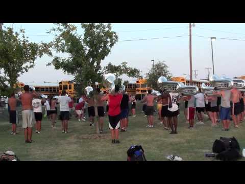 2011 Blue Devils Hornline Rehearsal