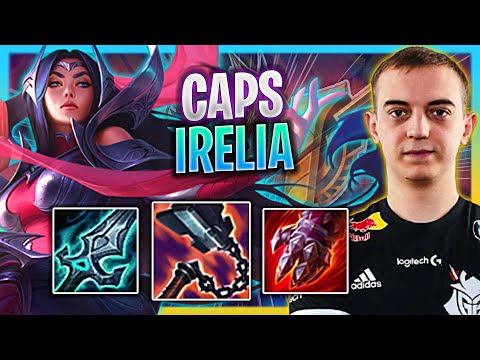CAPS IS SO STRONG WITH IRELIA! | G2 Caps Plays Irelia Mid vs Jayce!  Season 2023