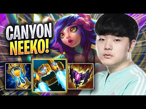 CANYON SHOWTIME WITH NEEKO! - DK Canyon Plays Neeko JUNGLE vs Kha'zix! | Season 2023