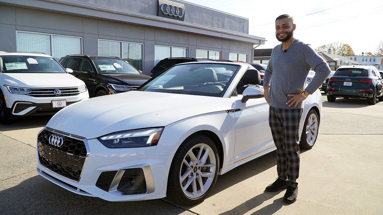 2023 Audi A5 Convertible White | Video Tour with Ryan