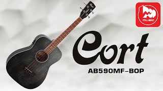 Video thumbnail for Акустический бас CORT AB590MF-BOP (уменьшенная мензура и корпус концерт) by PopMusicRu