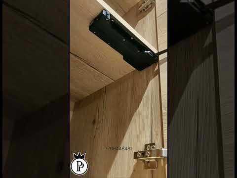 One Touch Push Open - Soft Close By PrincePolo Mumbai @akshaydoshi_polo #newhome #kitchen