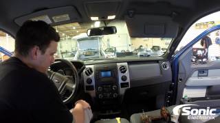 How to Remove Dash Panel & Factory Stereo | 2013 Ford F150