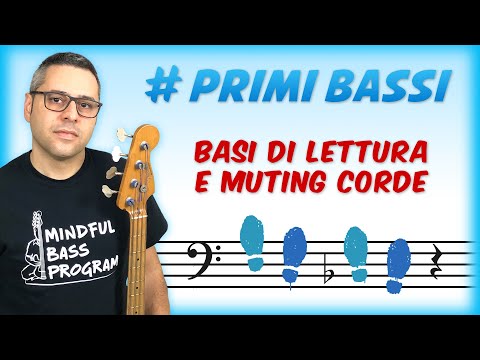 Bass Lessons - 03 - Basics of String Reading and Muting - Getting Started with Electric Bass