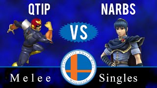 preview picture of video 'Platteville Smash Jam 5 Melee Singles - QTIP (C. Falcon) Vs. Narbs (Marth)'