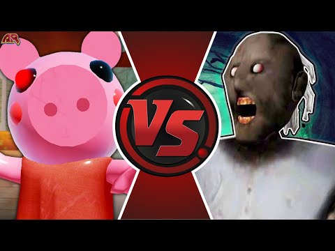 PIGGY vs GRANNY! (Granny vs Roblox Piggy Animation) | CARTOON FIGHT CLUB