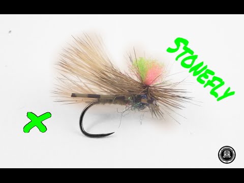 fly tying X-STONEFLY por Jorge G 