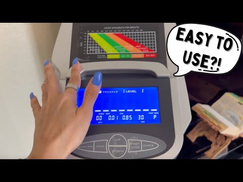 Sunny Health & Fitness Full Body Workout Elliptical Trainer Review #sponsored