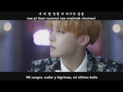 BTS - Blood Sweat & Tears (Sub español - Hangul - Roma)