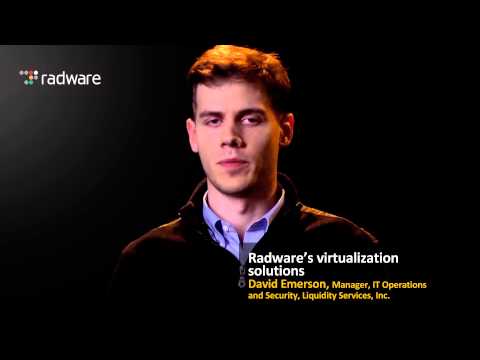 Radware's Virtual Solution Provides a Future Proof and Scalable Solution for Liquidity Services