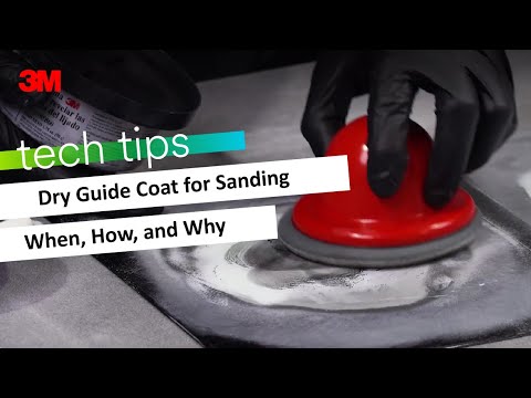 TECH TIPS: Dry Guide Coat for Sanding - When, How, and Why