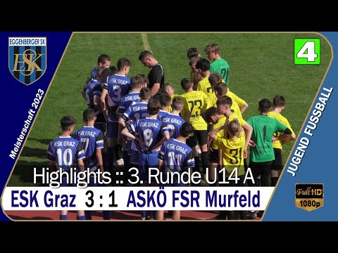 🟢 U14 ⚽️ ESK Graz 🆚 ASKÖ FSR Murfeld ⚽️ vom 30.4.2023
