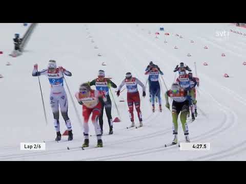 VM Seefeld 2019 Längdskidor Sprintstafett Damer/Herrar