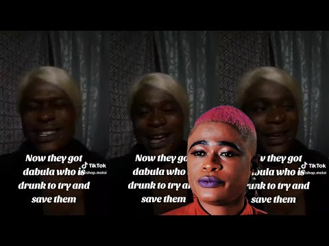Watch drunk Dabula from Umdeni speaking about MojaLove😱💔