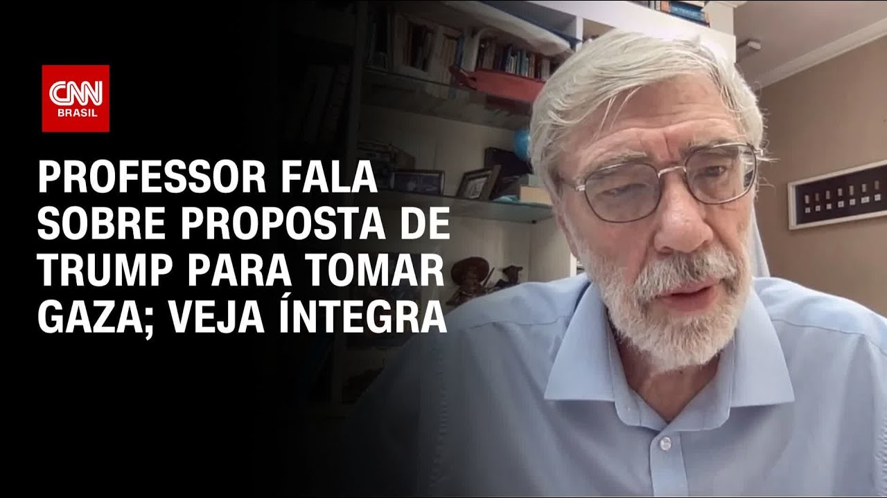 Professor fala sobre proposta de Trump para tomar Gaza; Veja íntegra | CNN PRIME TIME