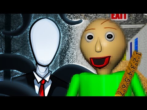 Slenderman vs Baldi's Basics - Rap Battle!
