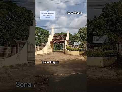 jardines uno de los cementerios de Atiquizaya Ahuachapan, sobre la carretera panamericana,