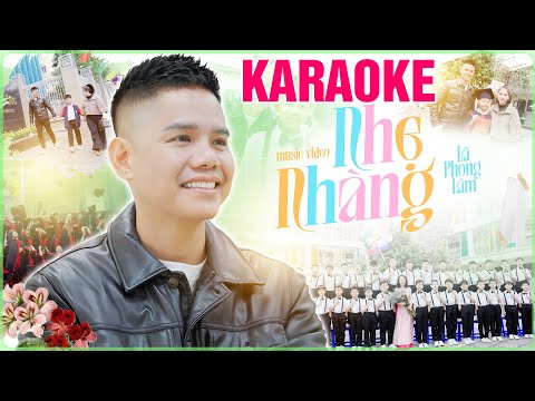 Nhẹ Nhàng Karaoke - Lã Phong Lâm | Beat Chuẩn
