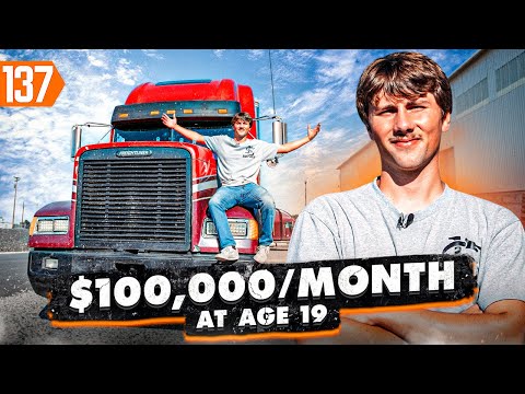 , title : '19 Year-Old Starts a Trucking Business'