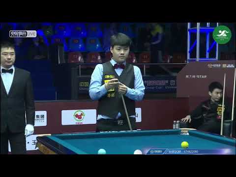 Wang Yun (CHN) VS Liu Yang (CHN) - Mens Main Event - 2018 CBSA Chinese Pool World Championship
