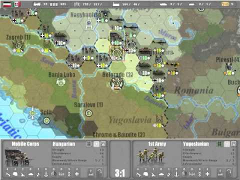 Commander Europe at War - How to Conquer Yugoslavia in 1 Turn