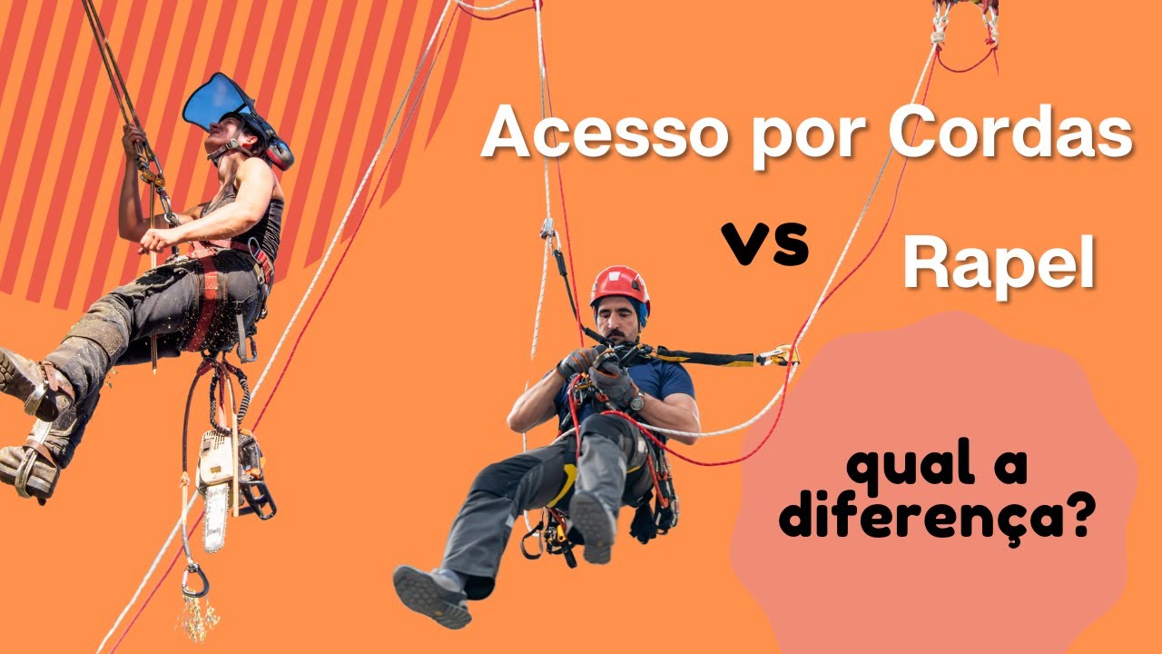ACESSO POR CORDA X RAPEL - Quais São As Principais Diferenças ?