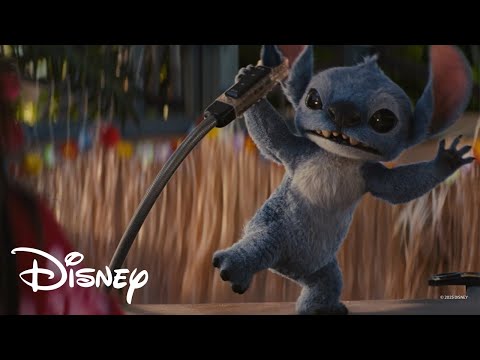 [릴로 & 스티치] 스티치는 참지 않아! 물총 싸움 영상