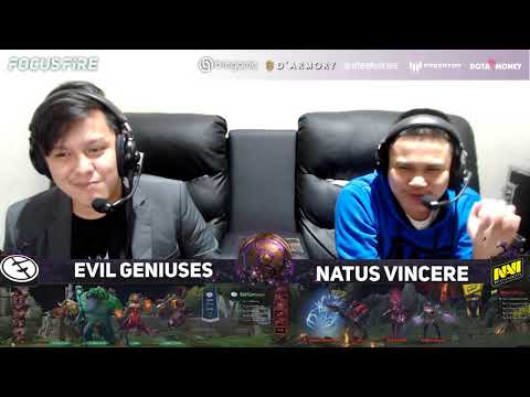 Evil Geniuses vs Natus Vincere Game 2 (BO2) | The International 2019 Group Stage