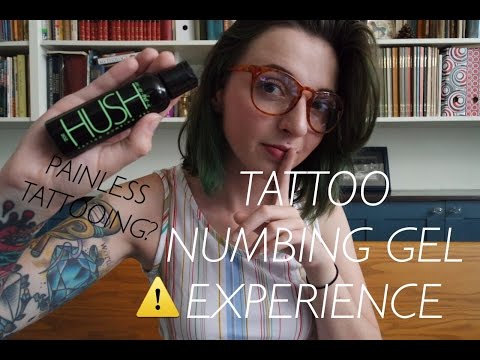 PR: Tattoo Numbing Gel? Hush Experience Video