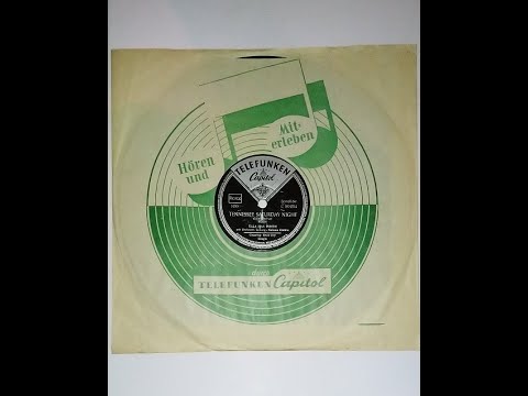 ELLA MAE MORSE  "Tennessee Saturday Night"  Deutsche 78er TELEFUNKEN CAPITOL 1952