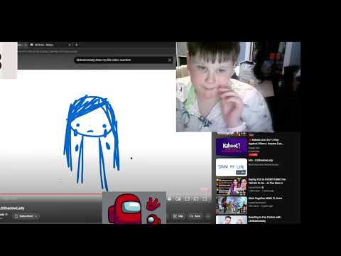 Reacting to LDShadowLady's Draw My Life Video / My first reaction video