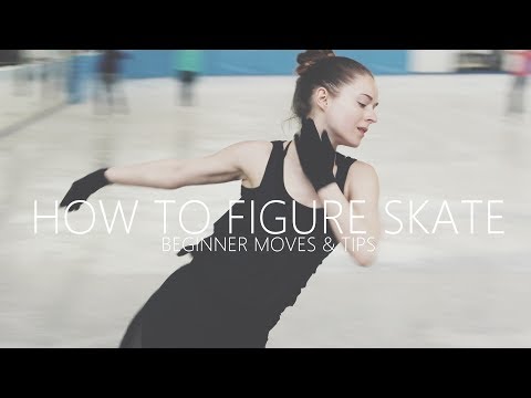 How To Figure Skate ❤ Beginner Moves & Tips