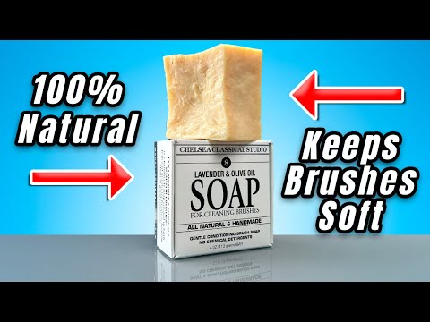 Make Your Paint Brushes Last Longer - Chelsea Classical Studio Soap Review