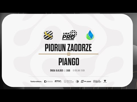 PIORUN ZAODRZE - PIANGO | PRO LIGA, Sezon Jesień 2025 - 15.10.2025