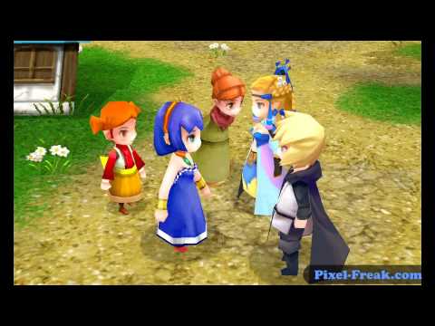 Final Fantasy 3 Walkthrough - Android Ouya iOS DS - Part 37 - End Credits & Beyond